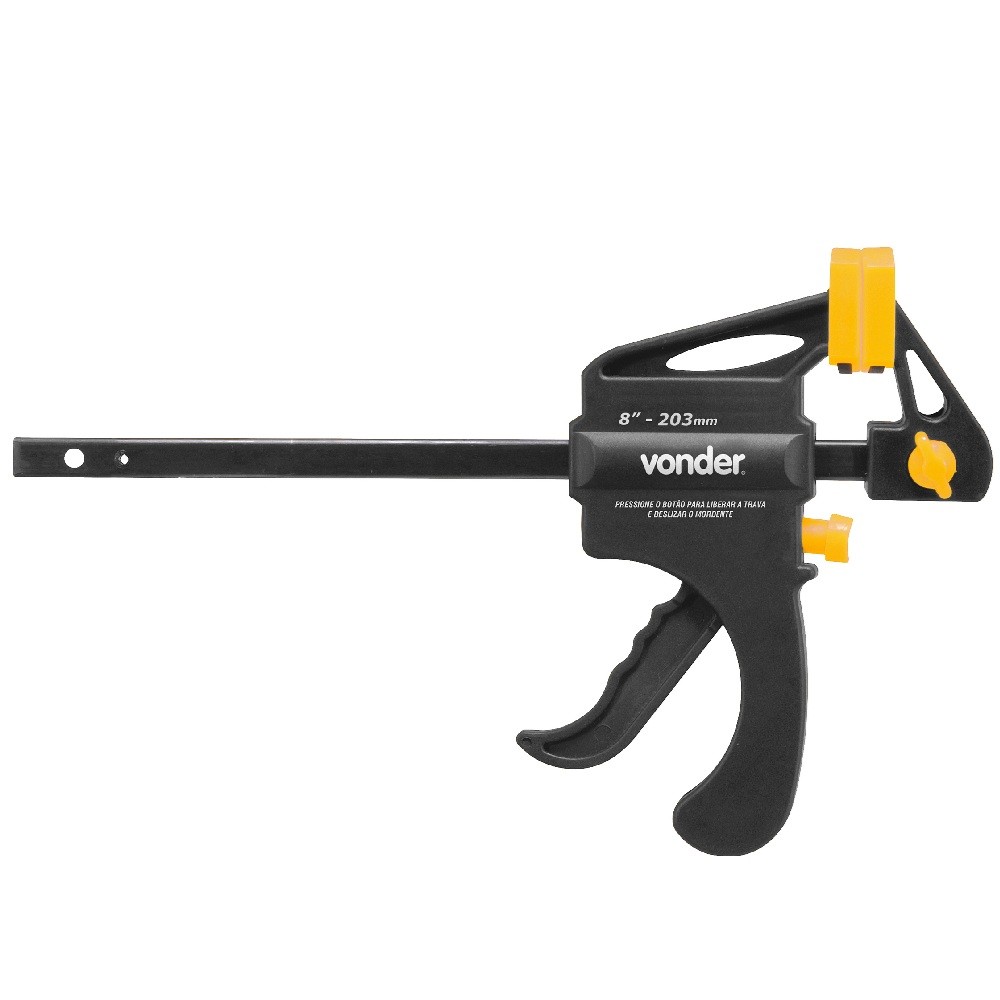 2 Grampos Tipo Sargento Aperto Rápido 8 203mm Ga308 Vonder · foto 2