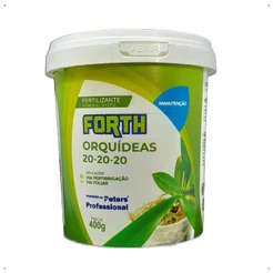 Adubo Fertilizante 400g Forth Orquídeas Manutenção 20-20-20