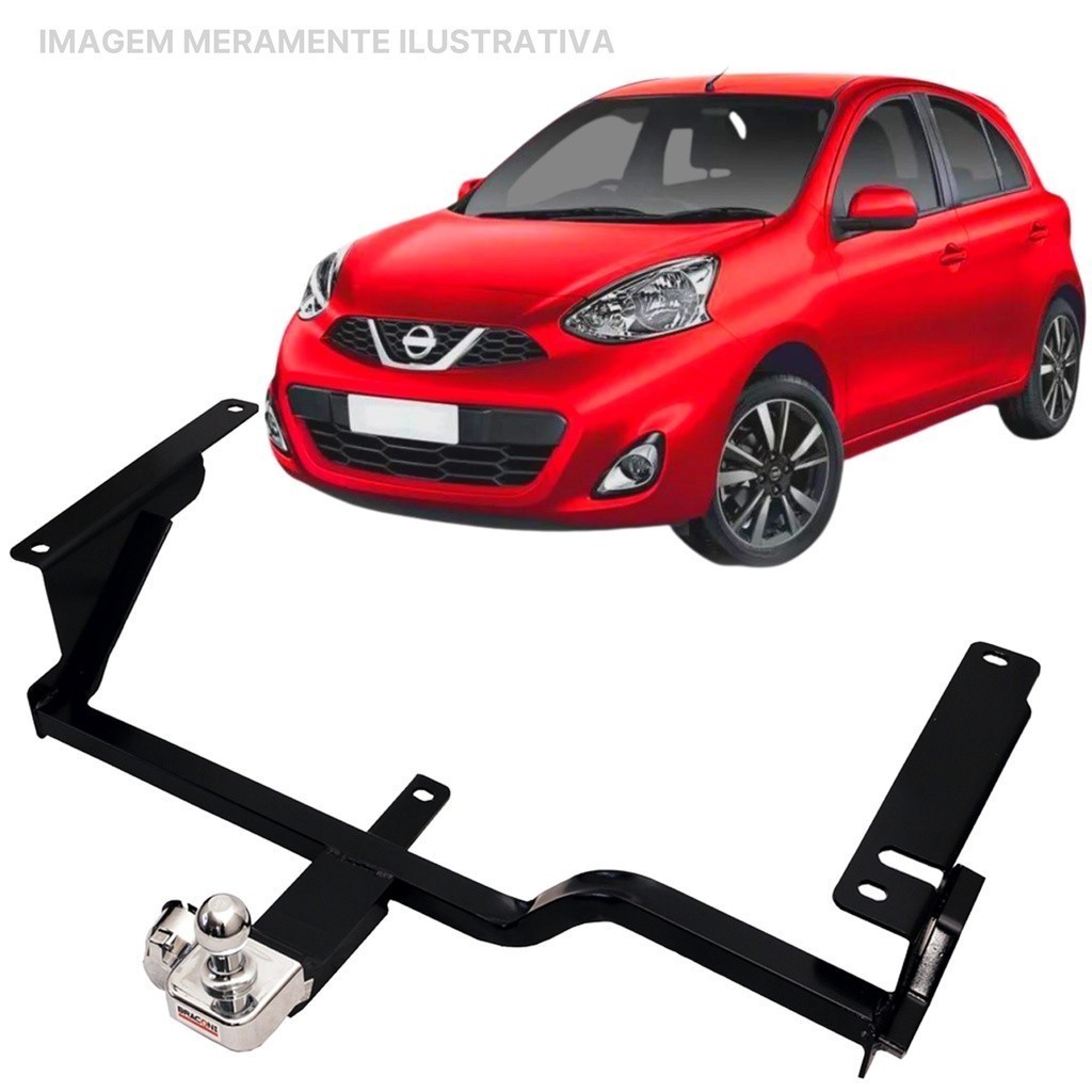 Engate Reboque Rabicho Fixo March 2015 a 2021 450Kg tOP
