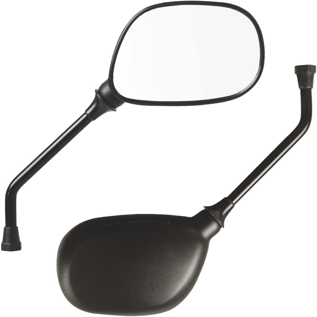 Retrovisor espelho moto Yes125 Speed150 Fixo Lente Plana Dafra Suzuki Par