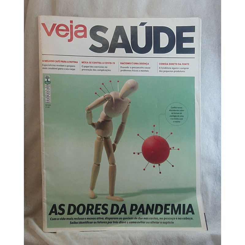 Revista Veja Saúde 457 - As Dores da Pandemia