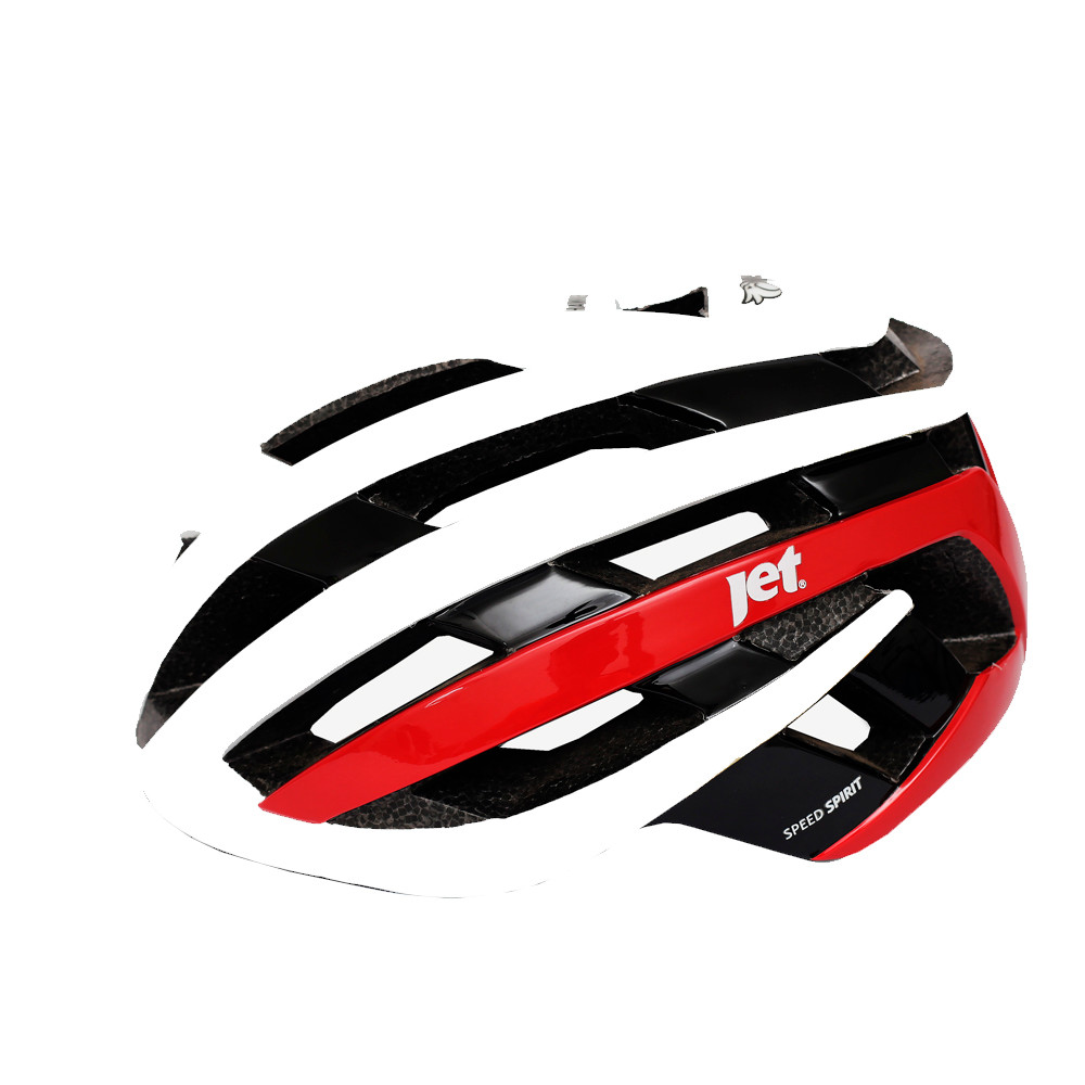 Capacete Ciclismo Com Led Jet Hawker Bike Ventilado MTB Speed Ajuste Tamanho Ultra leve