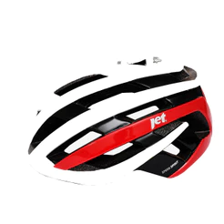 Capacete Ciclismo Com Led Jet Hawker Bike Ventilado MTB Speed Ajuste Tamanho Ultra leve