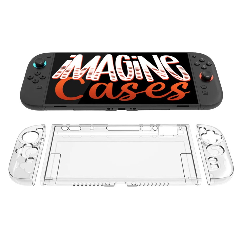 Capa Case de Acrílico para Nintendo Switch 2 2025 NS2 Proteção Total Encaixável Não Amarela