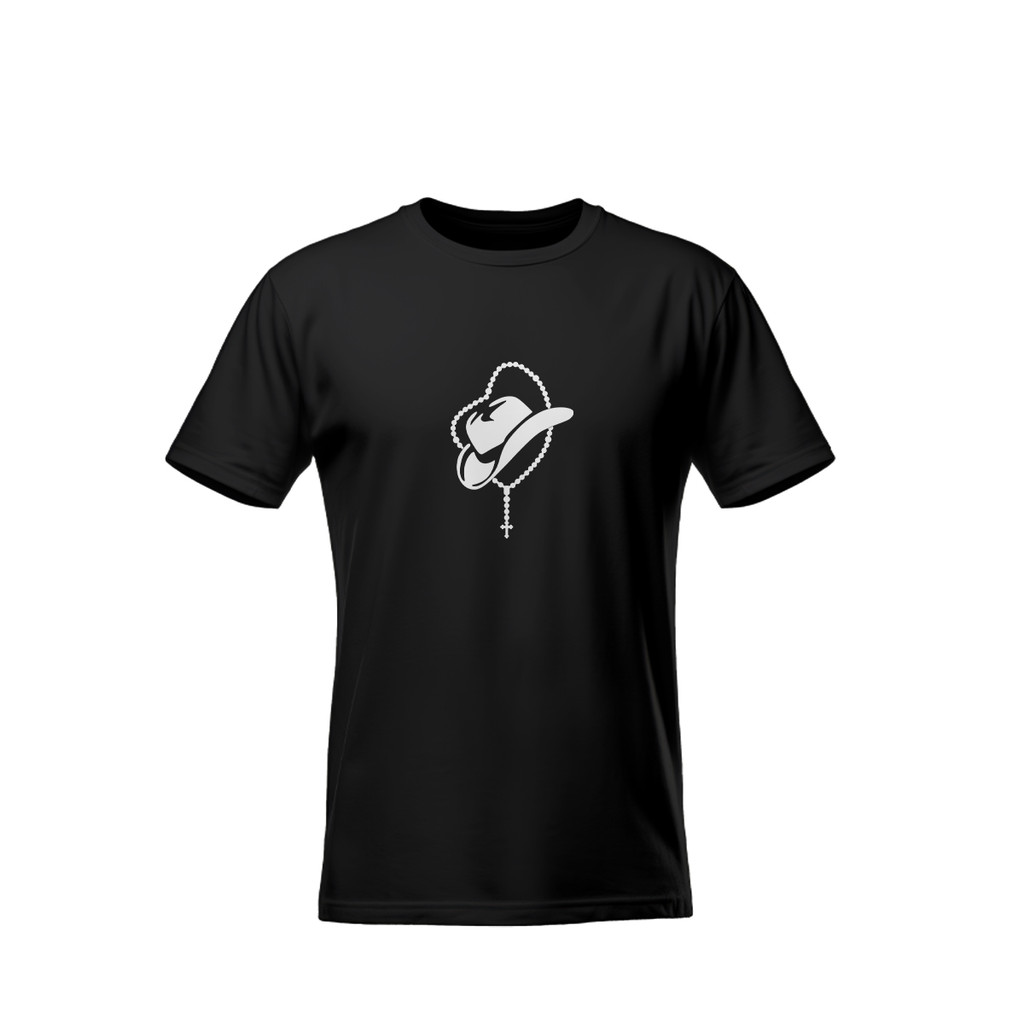 Camiseta Rodeio Nossa Senhora Aparecida Terço Rodeio Algodão