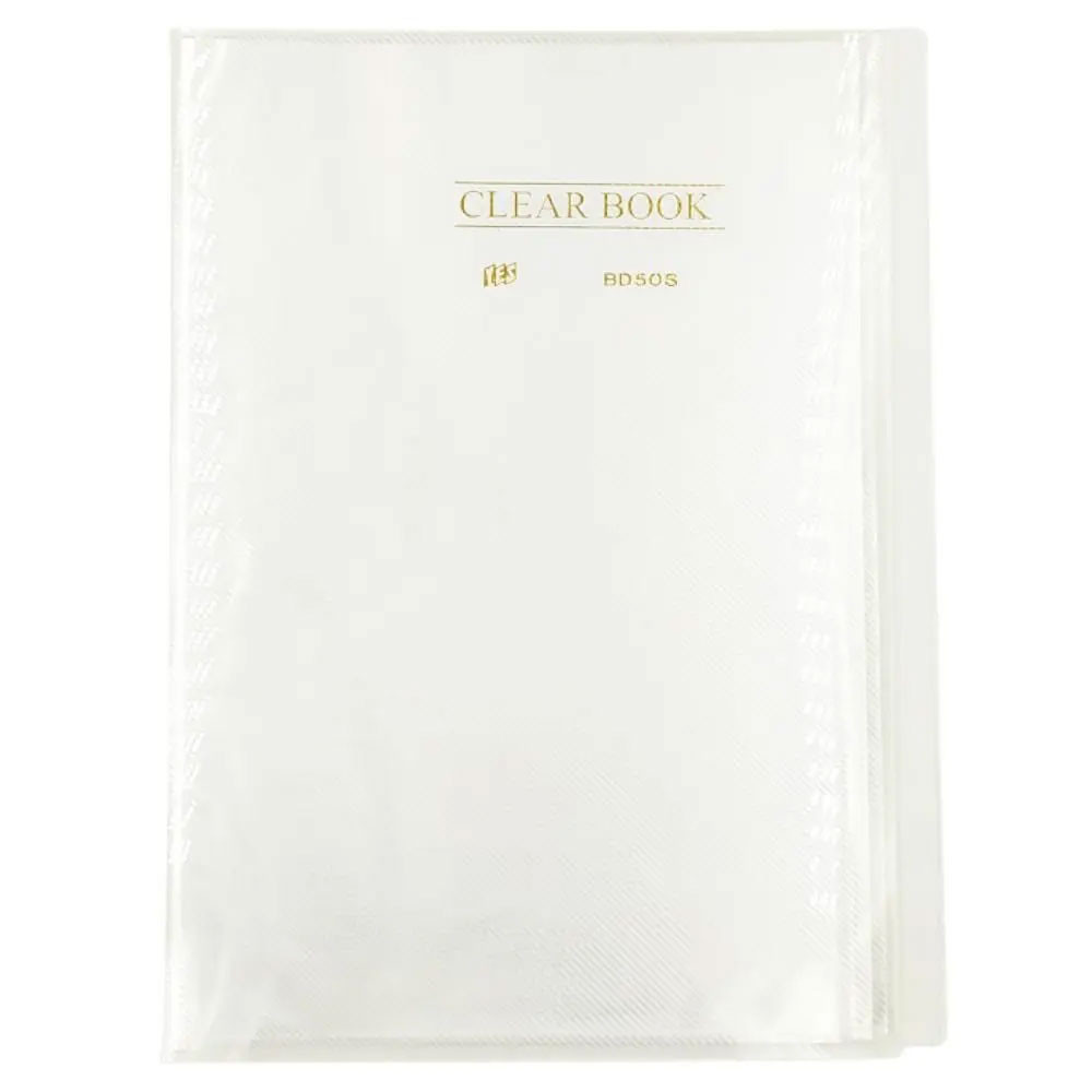 Pasta catálogo transparente ofício Cristal BD50S/CR com 50 plásticos Yes