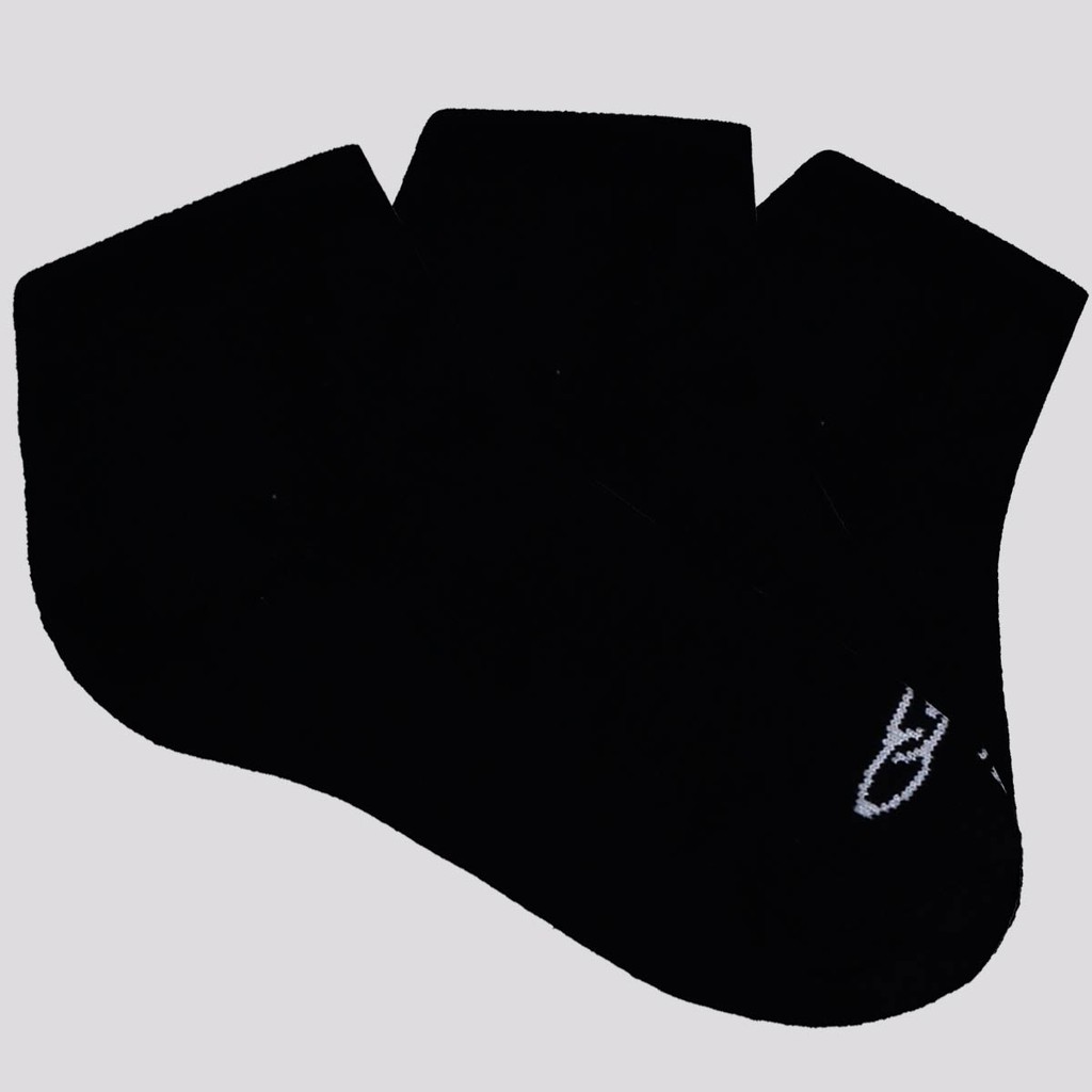 Kit Meia Olympikus Tripack Low Cano Curto Preta em Oferta na Shopee