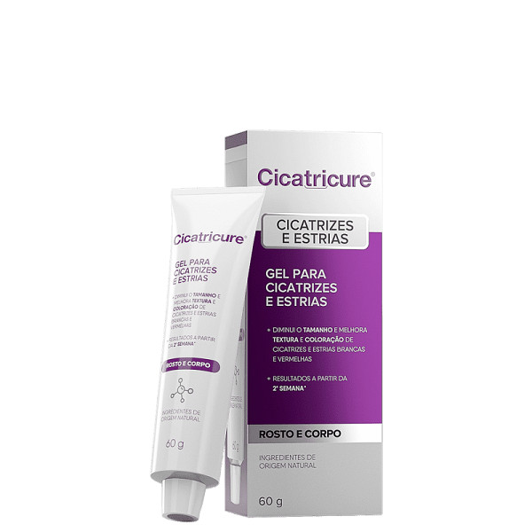 Cicatricure Gel Tratamento para Estrias 60g em Oferta na Shopee