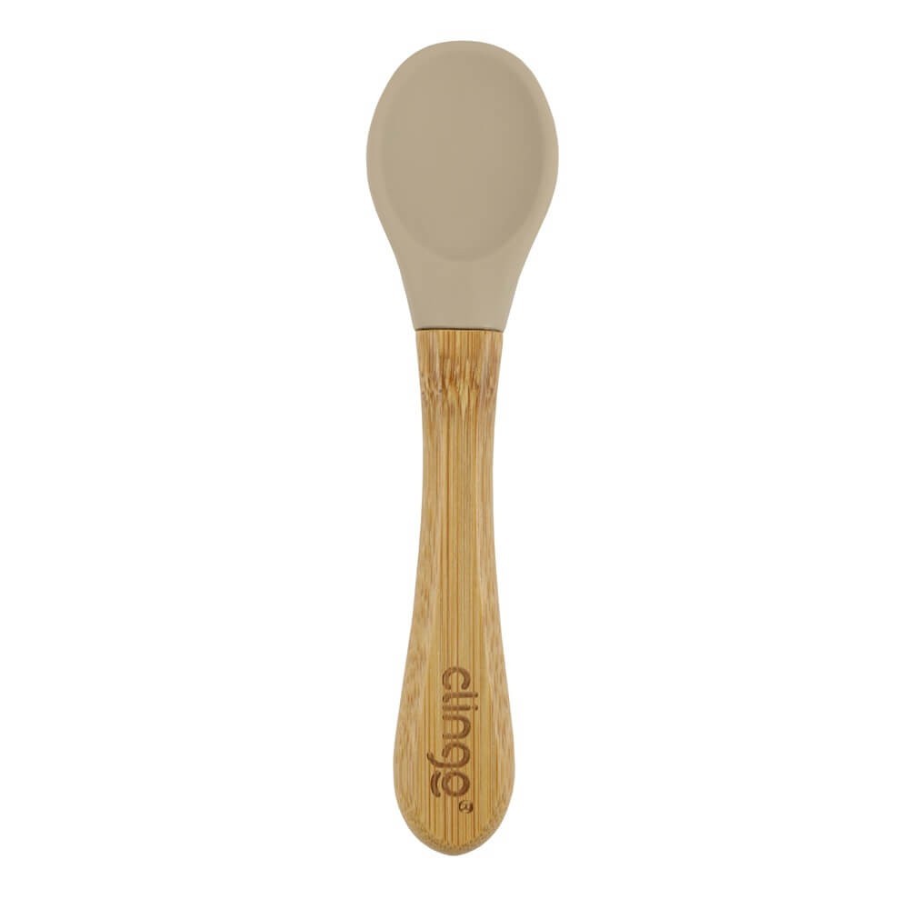 Colher de Bambu e Silicone Linha Eco Green Fendi - Clingo em Oferta na Shopee