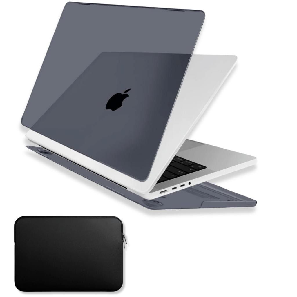Capa Para MacBook Pro 14 M3 M2 Pro/Max - Kit + Bag Neoprene Mod: A2992 A2918 A2479 A2442 2021/2024