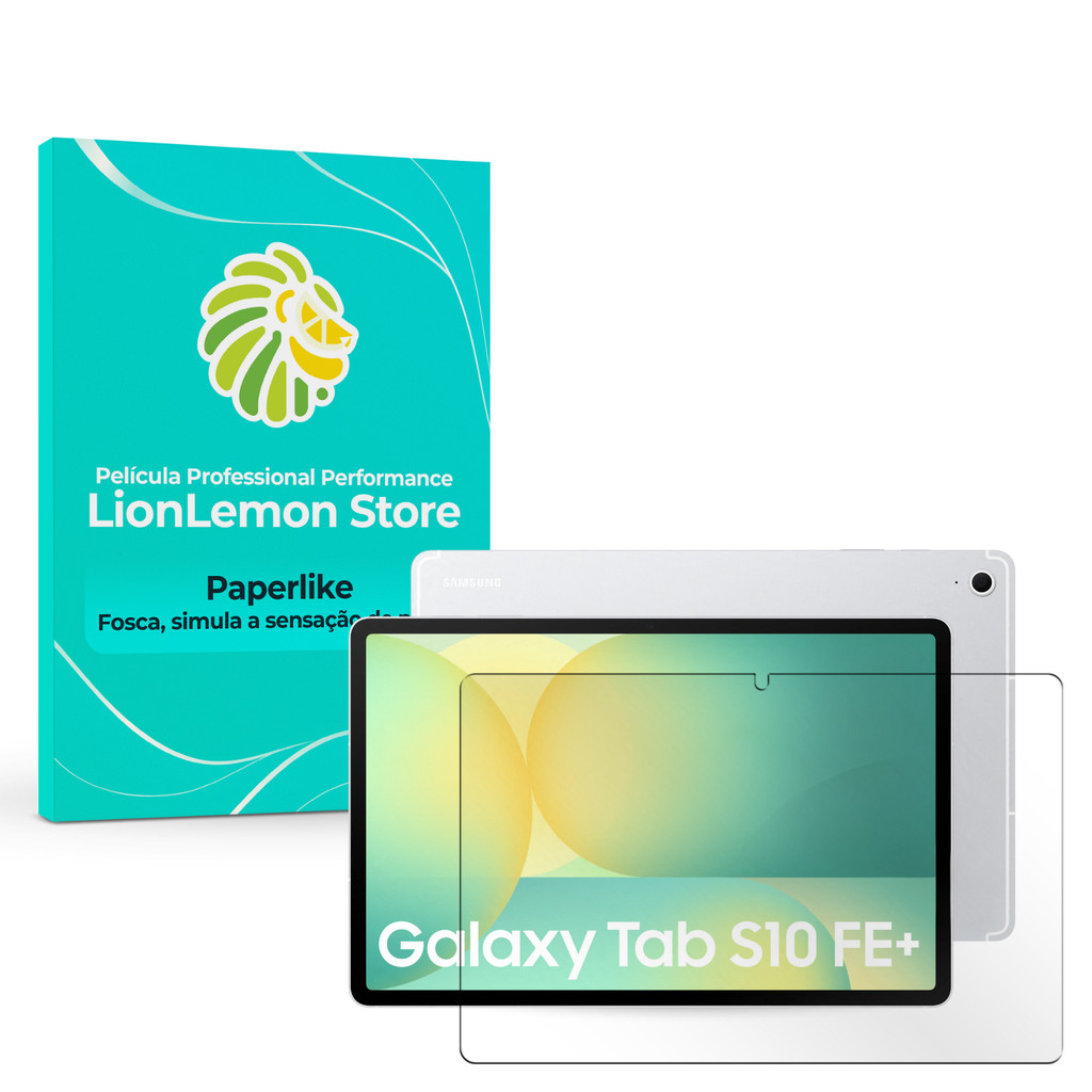 Película Paperlike Professional Performance p/ Galaxy Tab S10 FE+ Plus 13,1" Fos