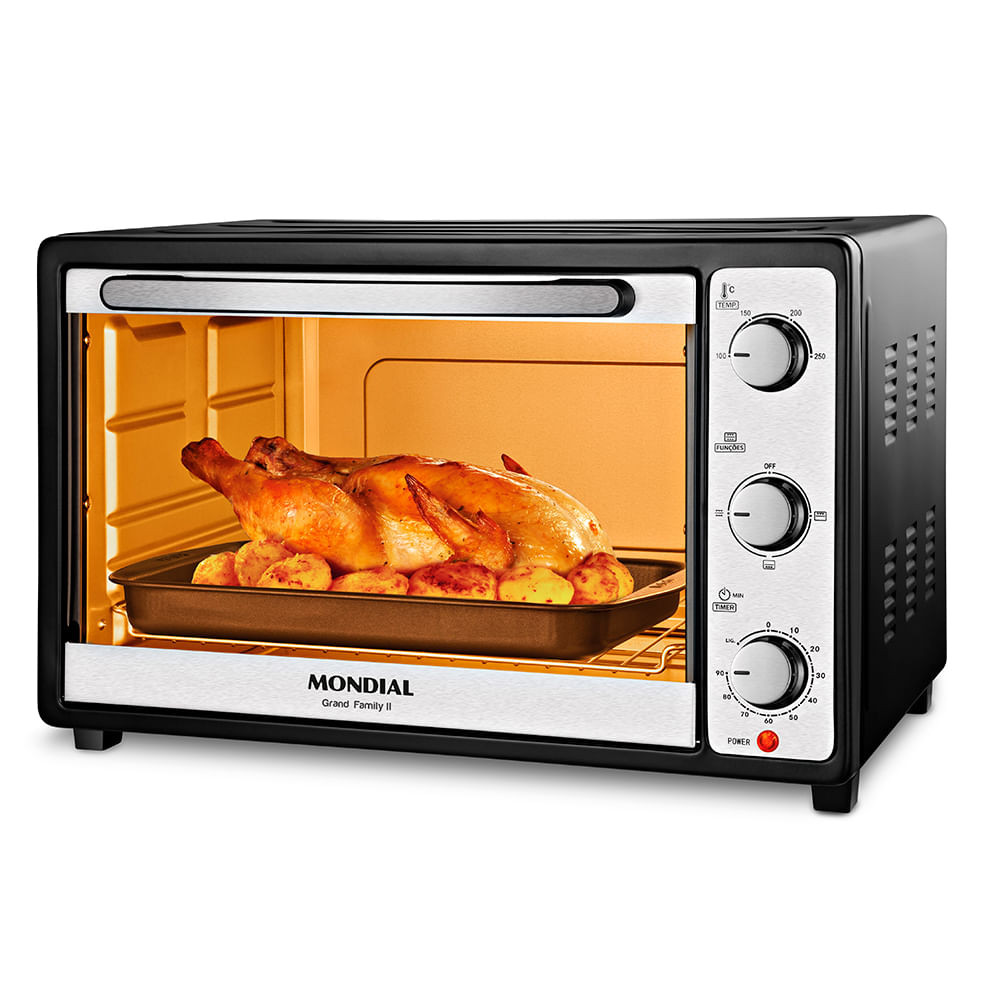Forno Elétrico Mondial 52L Grand Family II - FR-52 em Oferta na Shopee