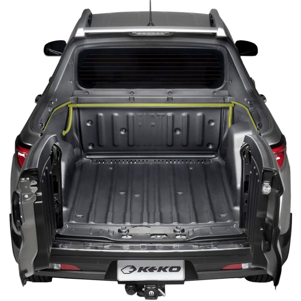Sistema de Vedação de Escoamento Fiat Toro 2016 a 2025 Keko Caçamba Tampa Traseira Kit em Oferta na Shopee