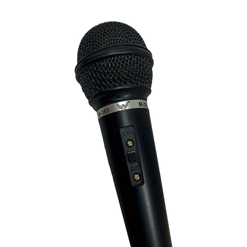 Microfone Dinâmico P10 Profissional Com Cabo de 2 Metros Ideal para Instrumentos Karaokê Palestras Caixa de Som