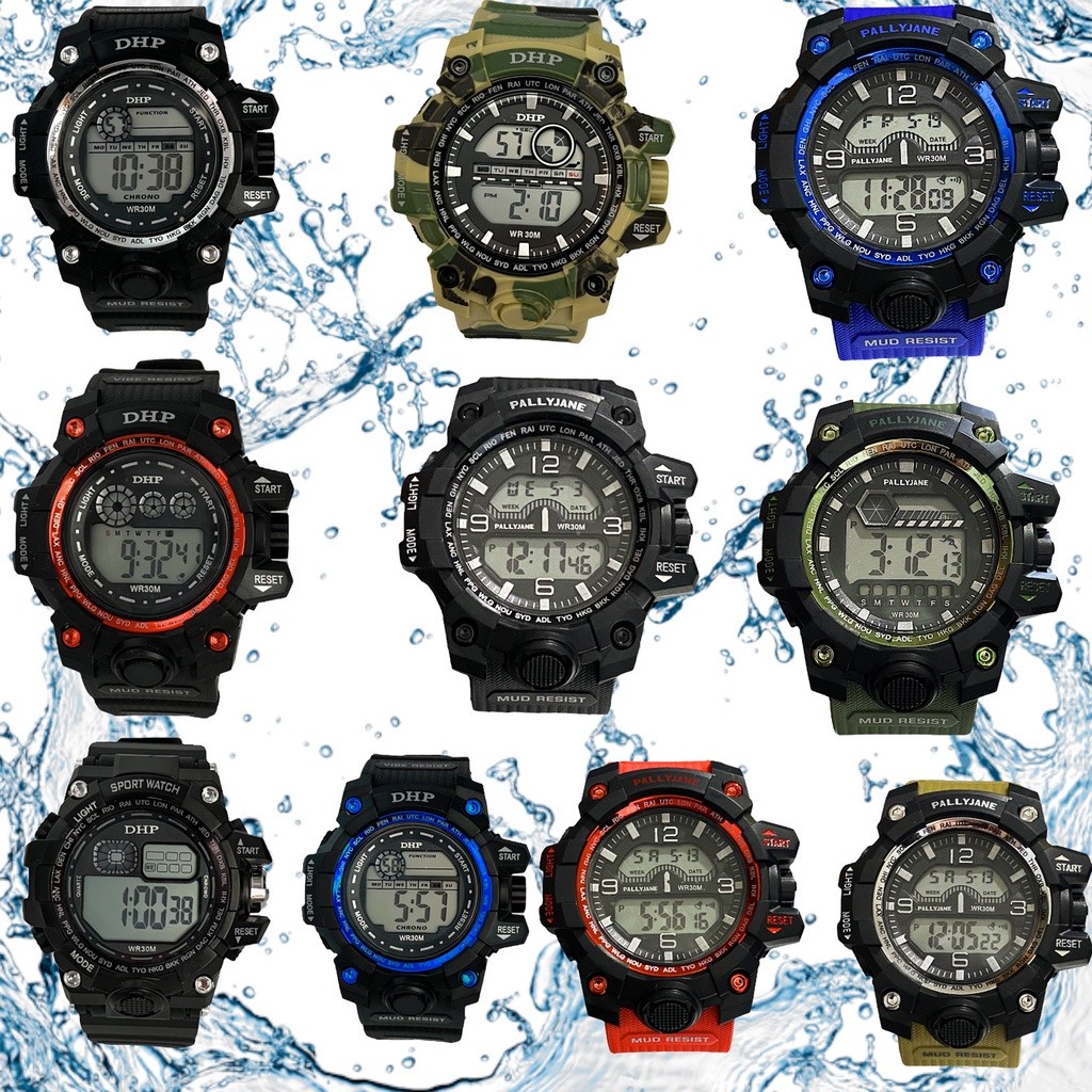 Kit 10 Relógios Revenda Masculino Sport A em Oferta na Shopee