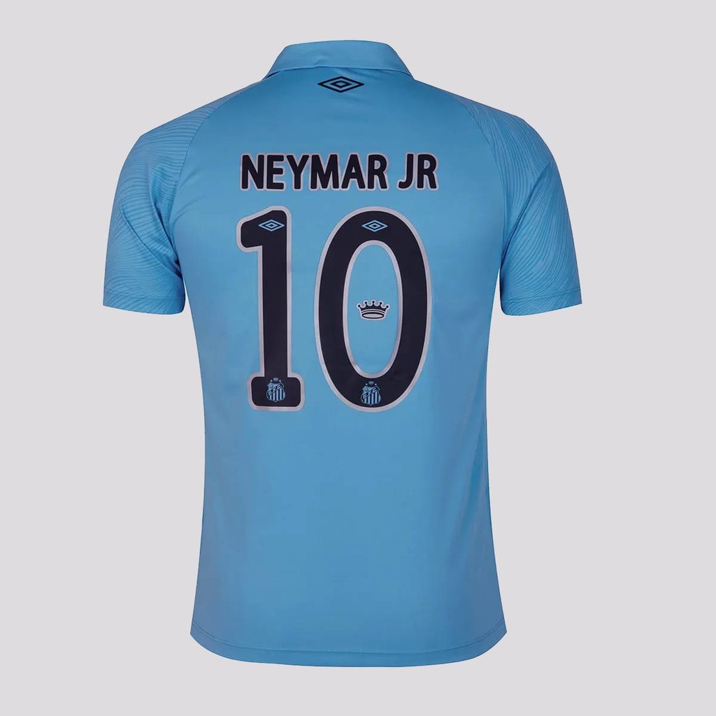 Camisa Umbro Santos Edição Especial 2025 10 Neymar Azul - Men Clothes