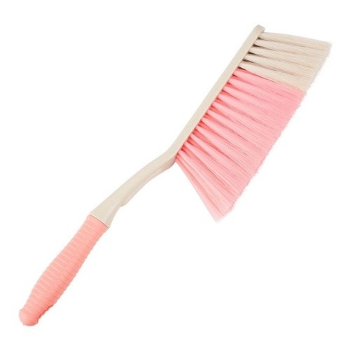 Espanador Remover Poeira De Nylon Limpe + Plasvale Rosa