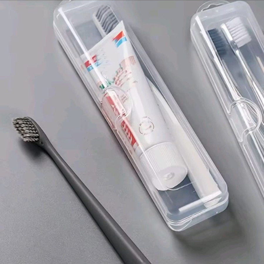 Porta escovas Modelo slim para viagens Plástico em Oferta na Shopee