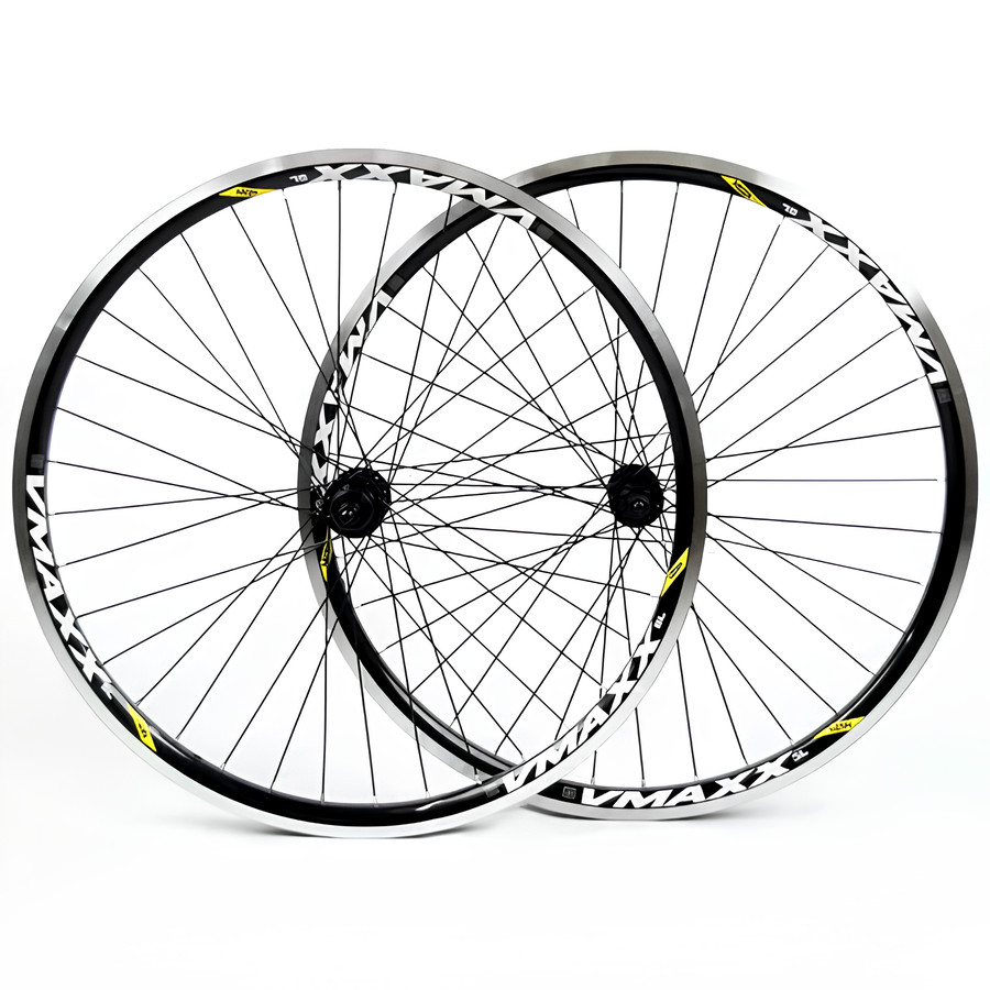 Par Roda Vzan Vmaxx Aro 26 SL V-Brake Cubo Rosca Esferado 36F