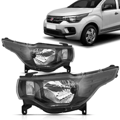 Farol Mobi 2016 2017 2018 2019 Foco Simples Máscara Negra