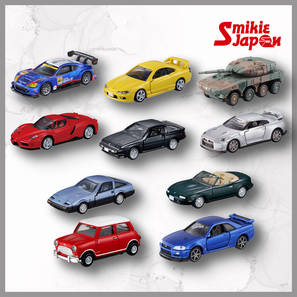 Premium Tomica Series Vehicles Skyline GT-R V-Spec II/Mini /Mitsubishi/Starion/Roadster/Z31 and More Direct from Japan