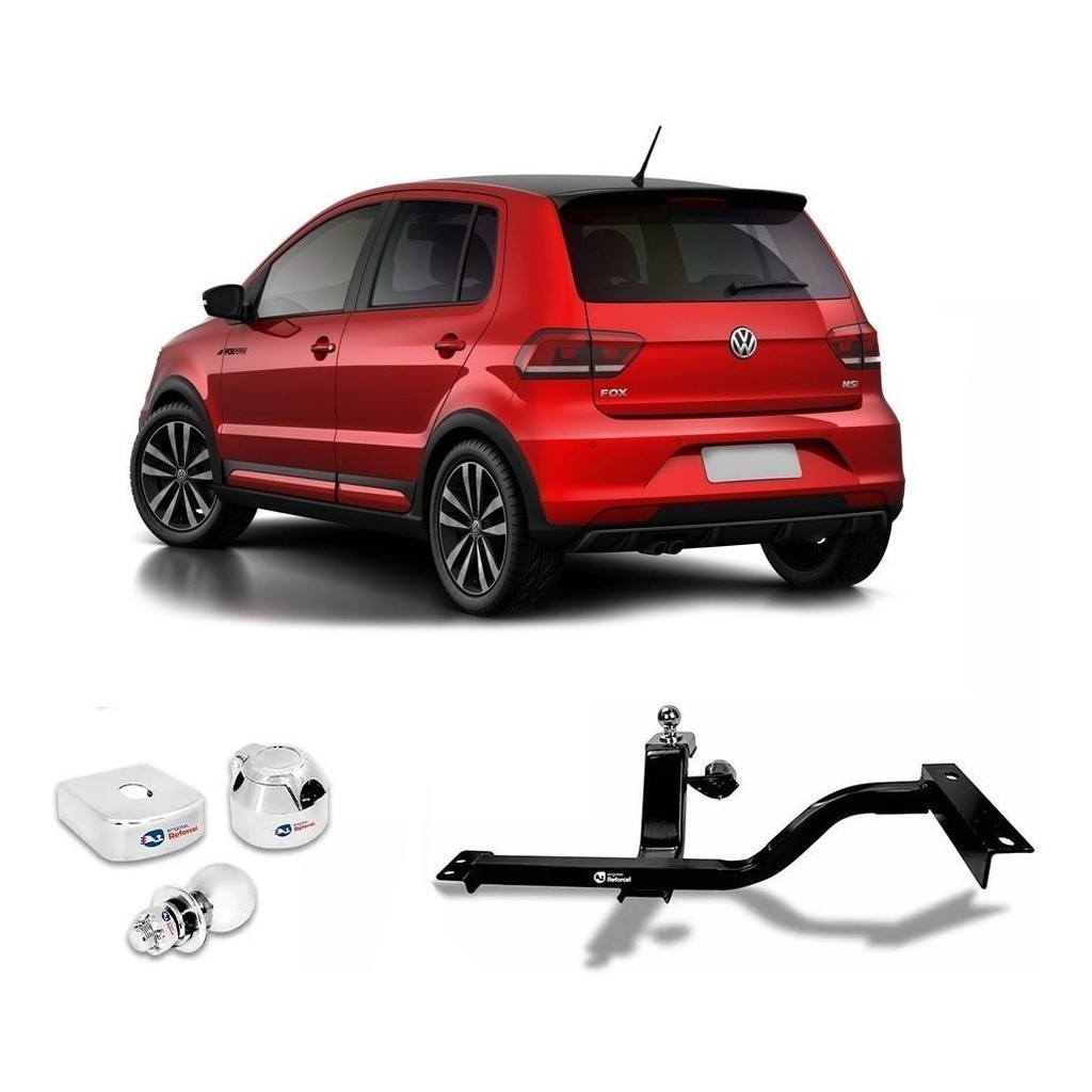 Engate Reboque Volkswagen Fox 2003 A 2022 Reforcel 500kg Bom bOM