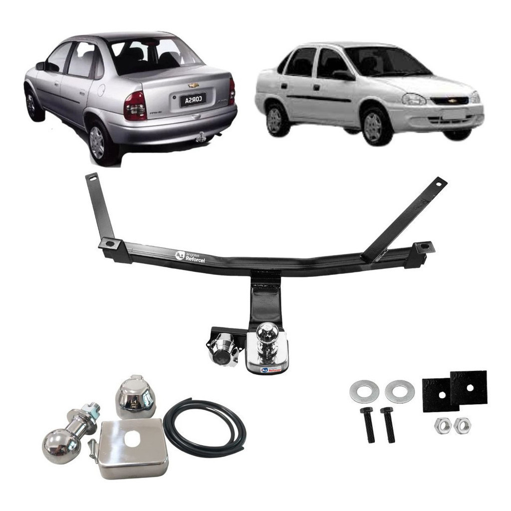 Engate Reboqu Rabicho Corsa Classic 2005 2006 2007 2008 2009 bOM