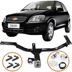 Engate Reboque Rabicho Chevrolet Celta Inmetro Até 500kg Reforçado Reforçado bOM