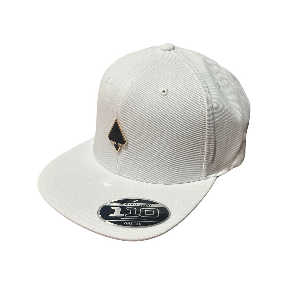 Boné Mcd Fitão 1.10 Aba Rosas Branco Original Novidade