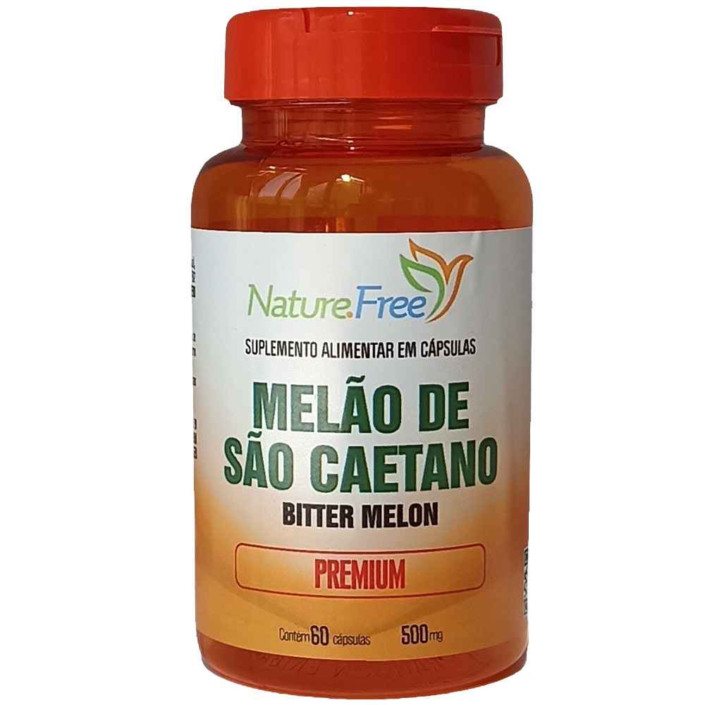 Melão De São Caetano 60 Cápsulas 500mg - Auxílio na regulação dos níveis de açúcar no sangue