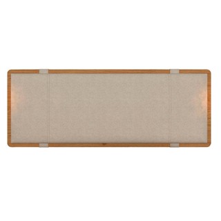 Cabeceira Estofada Para Cama Queen Dallas Linho Bege - M. A em Oferta na Shopee