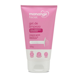 Gel de Limpeza Monange Facial Anti-Ressecamento 120g em Oferta na Shopee