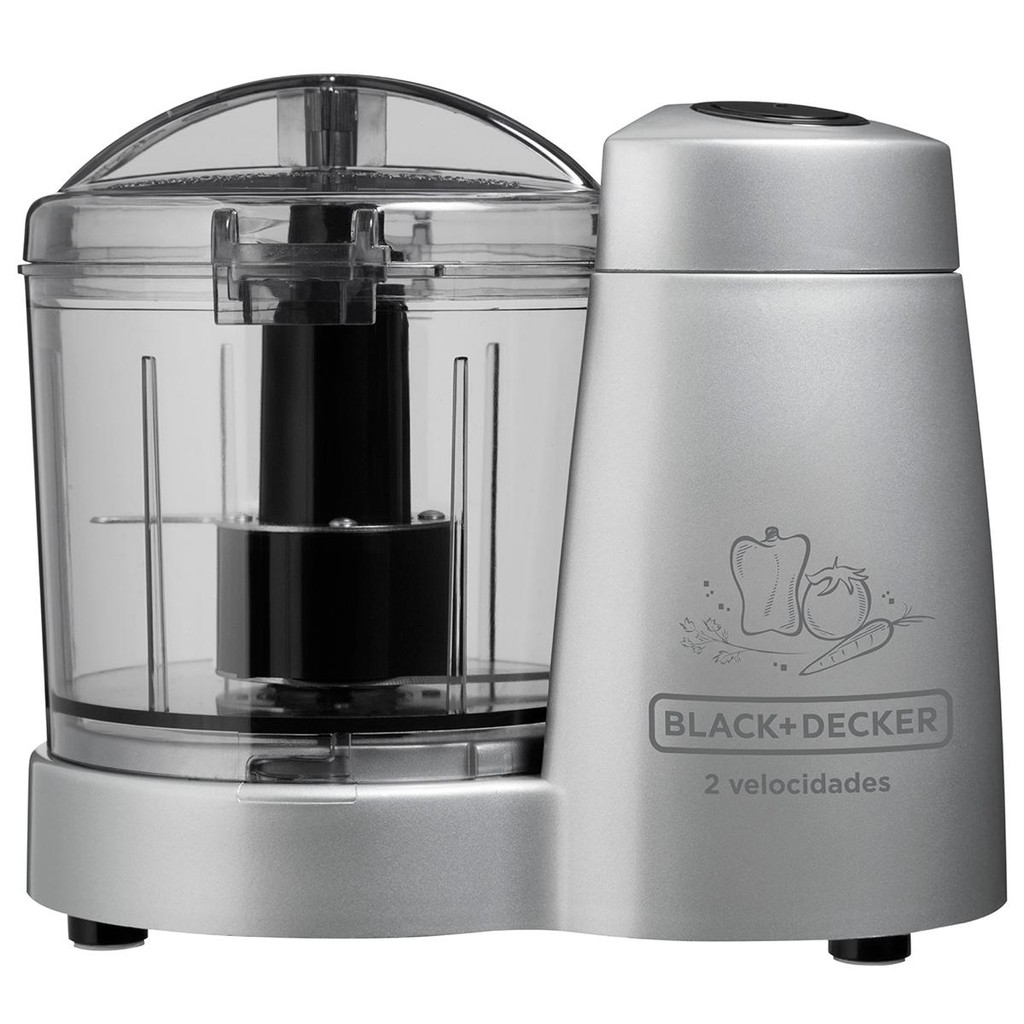 Mini Processador de Alimentos 2 Velocidades Multifunções 120W HC32P - Black+Decker - Home Appliances