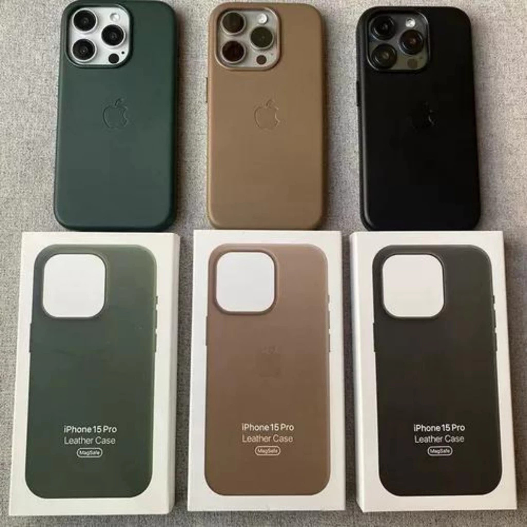 Nova Capa Magsafe De Couro Para IPhone 12 13 14 15 16 Plus Pro Max COM MAGSAFE + pelicula de brinde em Oferta na Shopee