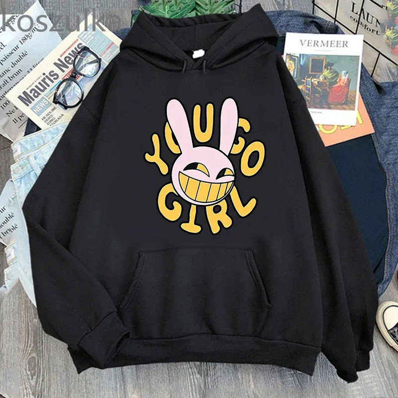 Moletom Canguru Unissex The Amazing Digital Circus  Hoodies Moda Feminina Casual Vintage Pullovers Promoção Envio Rápido em Oferta na Shopee