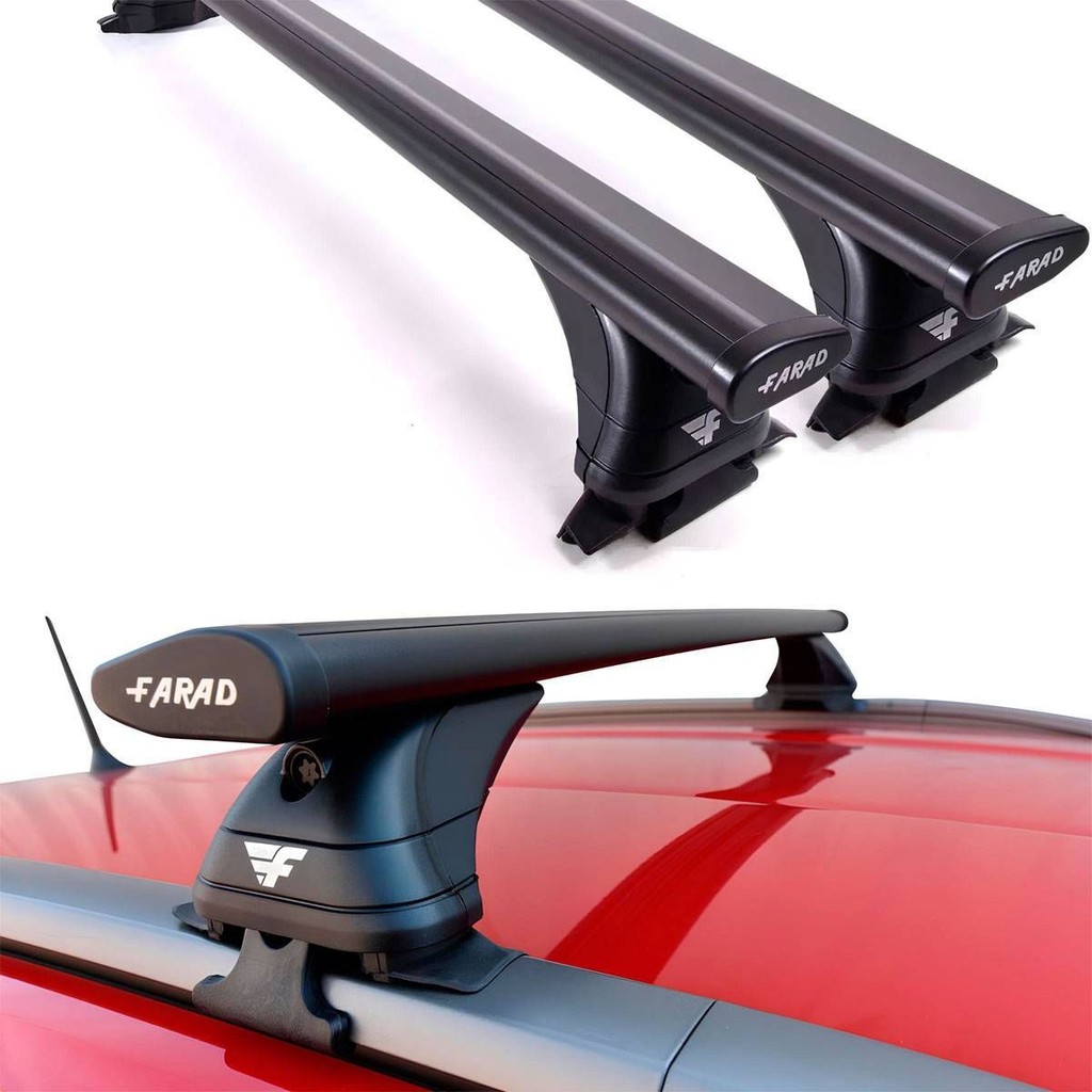 Rack Teto Travessa Aero ALU2 Black XC60 2011 em diante