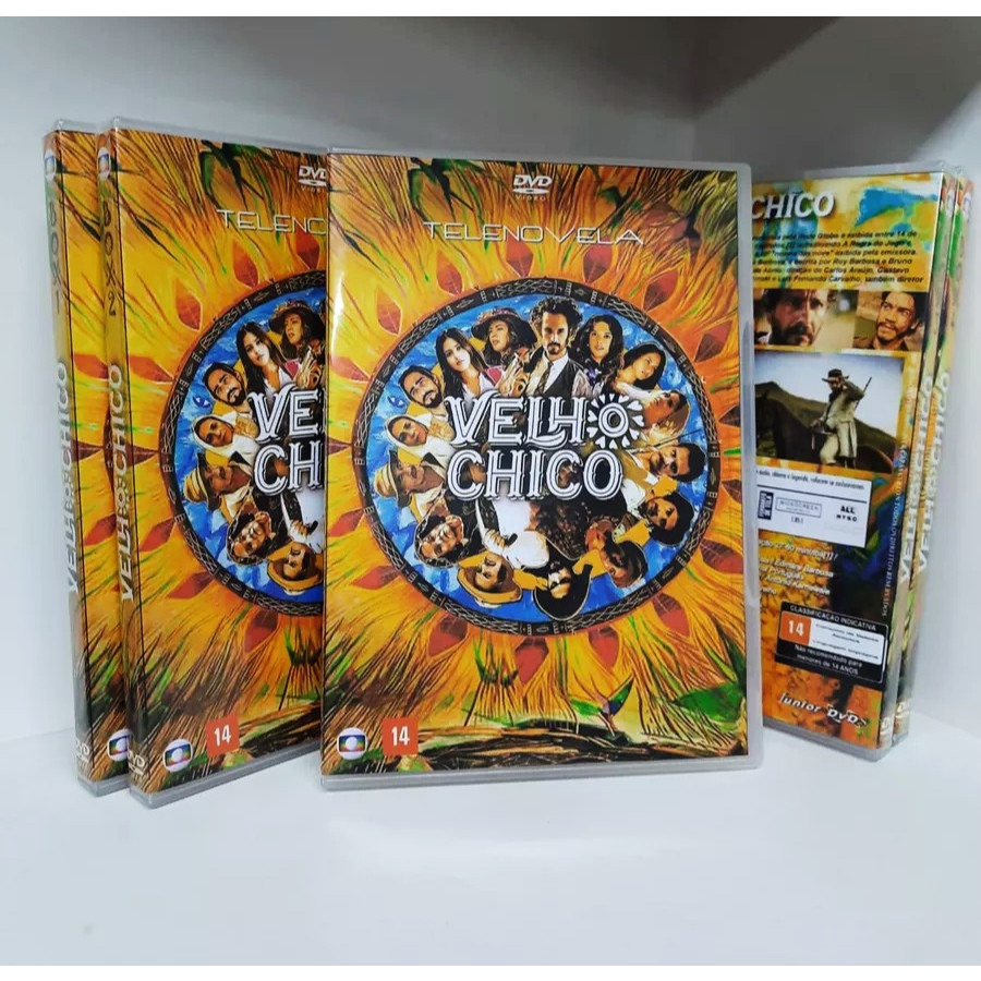 Box Novela Velho Chico - 29 DVDs Lançamento