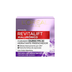 L’Oréal Paris Revitalift Hialurônico FPS 20 Tratamento Diurno Creme Anti-Idade 49g