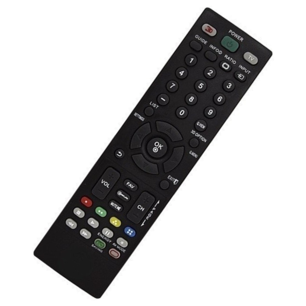 Controle Remoto Compatível PARA USO NA TV L G Akb73655807 32lm3400 42lm3400 3d Smart Netflix
