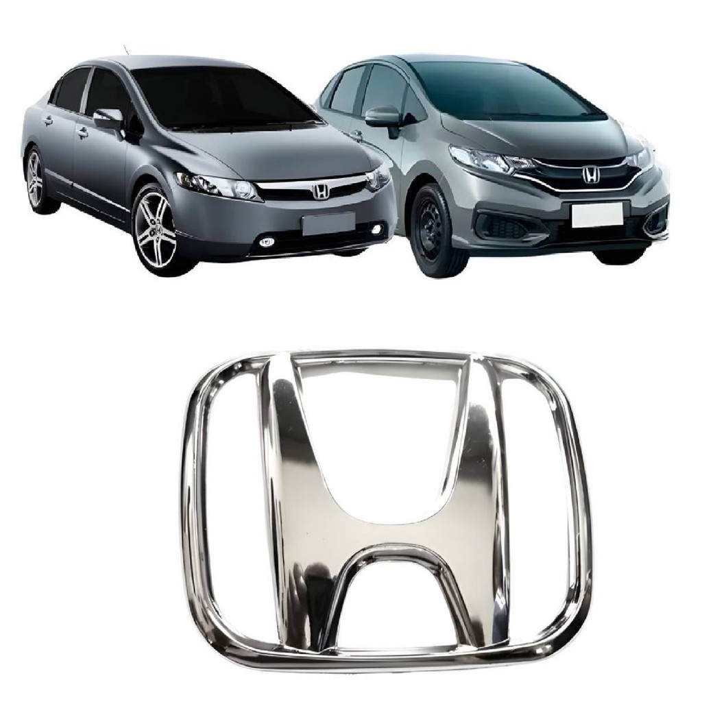 EMBLEMA GRADE LOGO HONDA NEW CIVIC 2007 A 2011 NEW FIT 2009 A 2014
