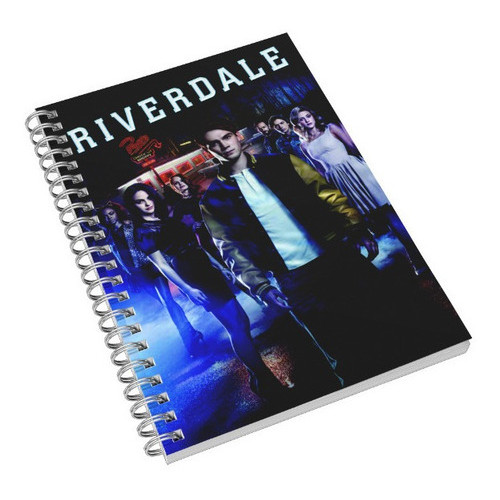 Caderno Universitário Riverdale Series 1, 10 e 15 Matérias Escolar Capa Dura Animes  Desenhos