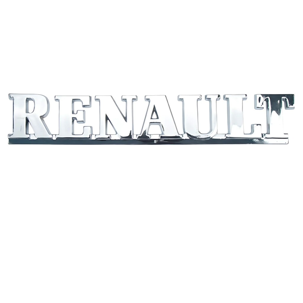 EMBLEMA RENAULT CLIO MEGANE SCENIC 1999 A 2008 CROMADO MALA
