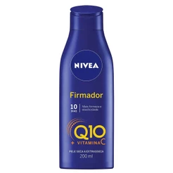 NIVEA Loção Deo‑Hidratante Firmador Q10 + Vitamina C – Pele Seca (200 mL)