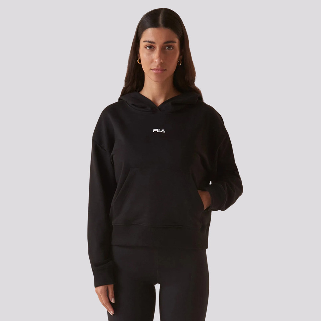 Moletom Fila Classic B Feminino Preto em Oferta na Shopee