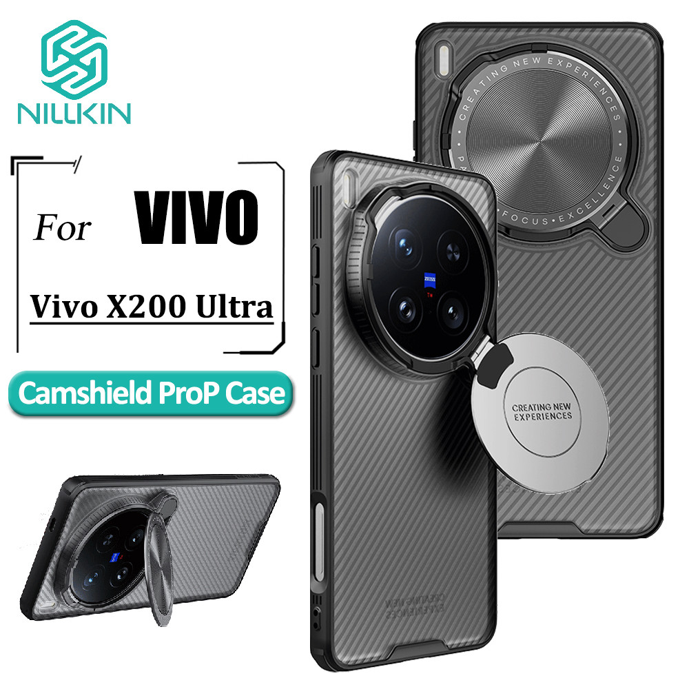Nillkin CamShield ProP Capa Transparente Para vivo X200 Ultra De Telefone Estilo Flip Proteção De Lente PC Rígido + TPU em Oferta na Shopee