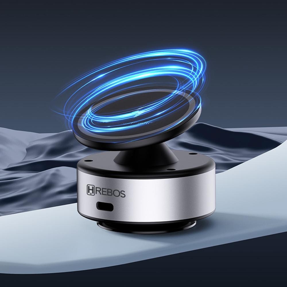 Suporte de smartphone suporte magnético para celular com super sucção a vácuo de 360 ​​graus HREBOS SU-248