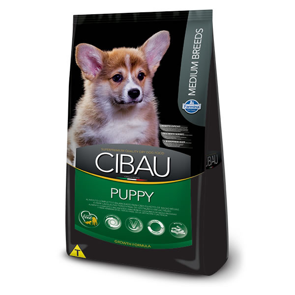 Ração Cibau Puppy Medium Breeds |  para Filhotes de Médio Porte