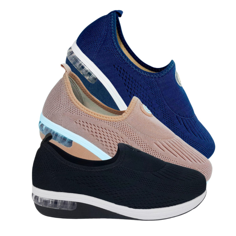Tênis Ortopédico Modare Feminino Slip On Amortecedor Gel Tech Fascite Plantar Confortável - Women Shoes