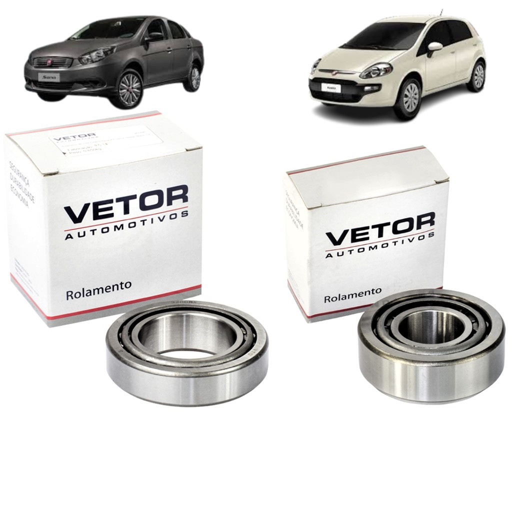 KIT 2 ROLAMENTO CAMBIO SATELITE FIAT GRAND SIENA PUNTO 1.4