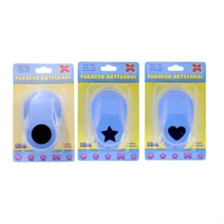 Furador Artesanal Make+ 38mm | Cortador para Papel e EVA | Vários Modelos | Ideal para Artesanato e Scrapbook em Oferta na Shopee
